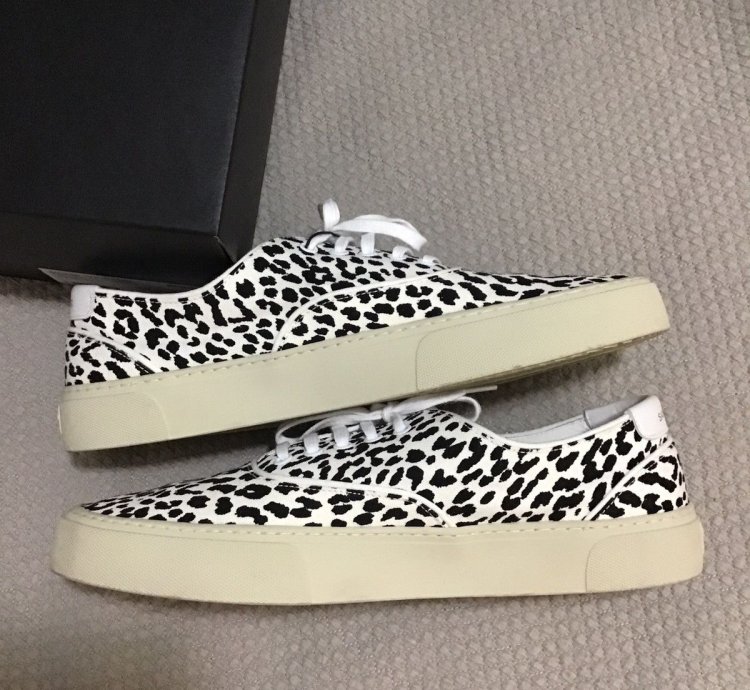 Saint Laurent Paris Venice Babycat Sneakers Eu 45