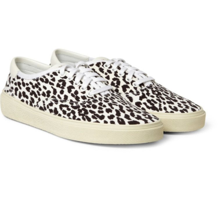 Saint Laurent Skate Lace Up Shoes Sneakers Baby Cat New 42