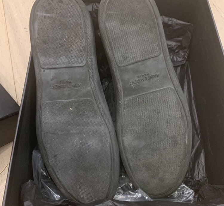 Saint Laurent Sl 06 Black Sneakers Hedi Era