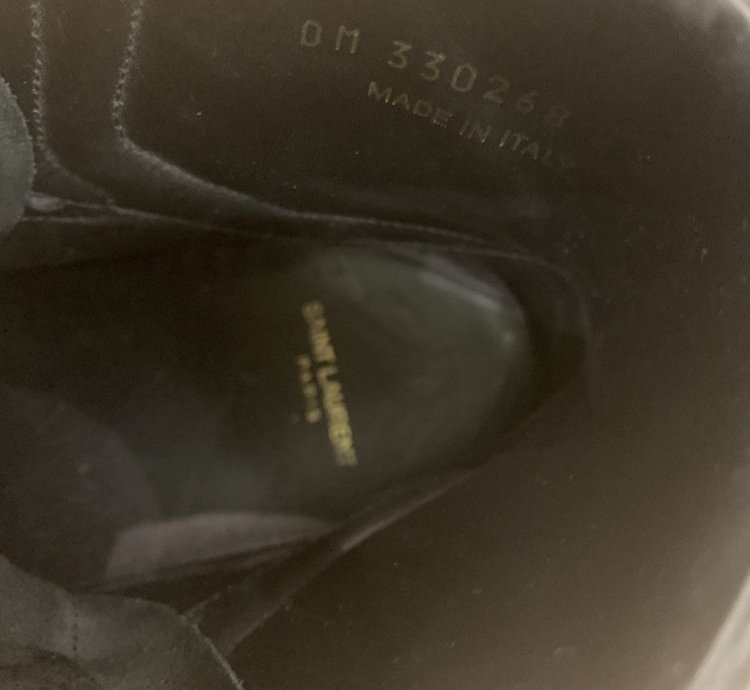 Saint Laurent Sl 06 Black Sneakers Hedi Era