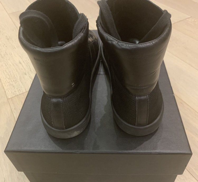 Saint Laurent Sl 06 Black Sneakers Hedi Era