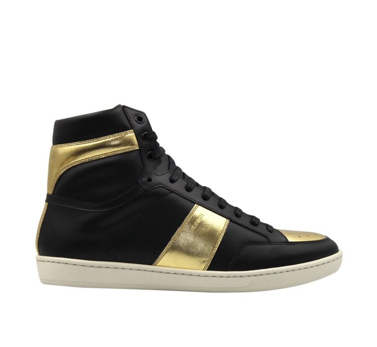 Saint Laurent Sl 10 High Top Sneakers