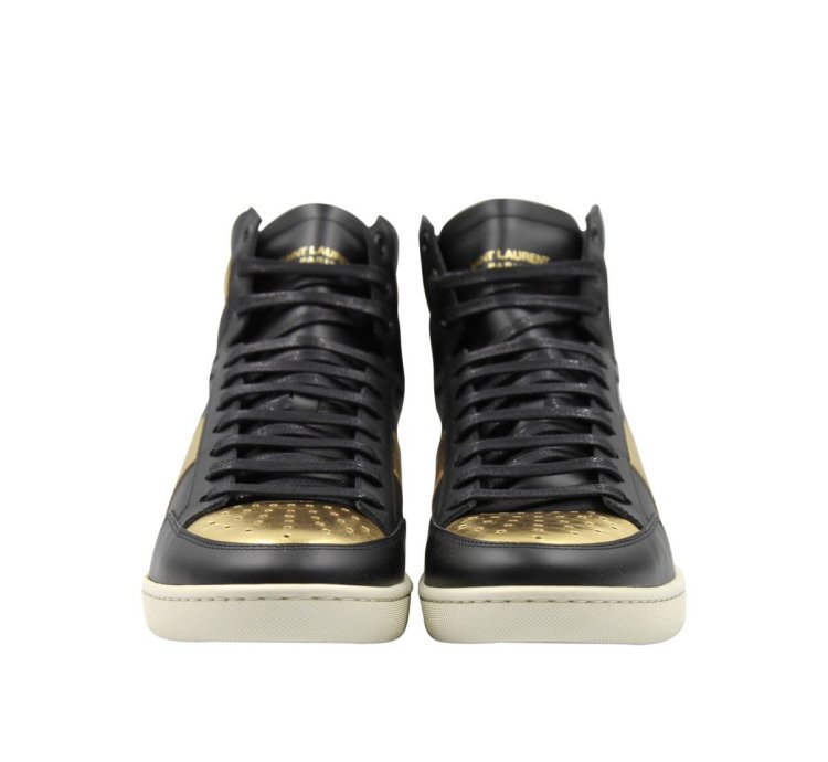 Saint Laurent Sl 10 High Top Sneakers