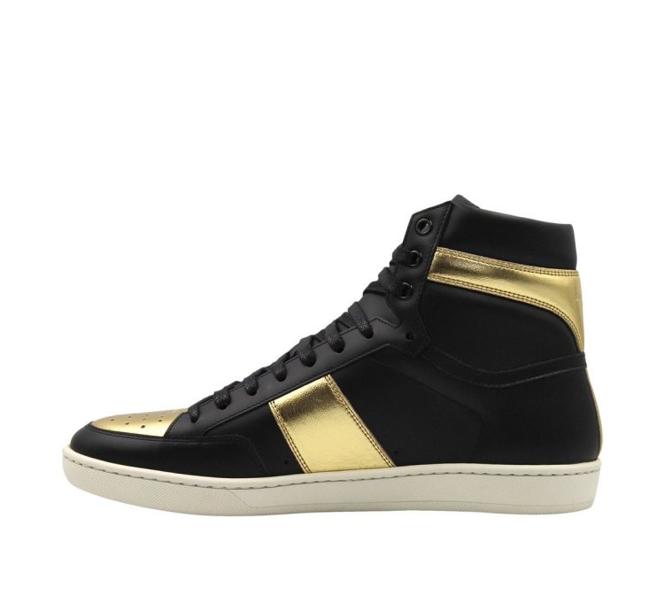 Saint Laurent Sl 10 High Top Sneakers