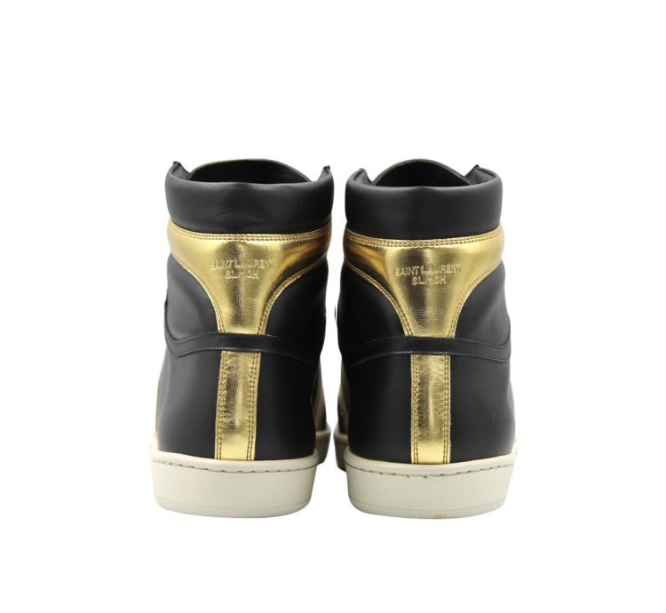 Saint Laurent Sl 10 High Top Sneakers