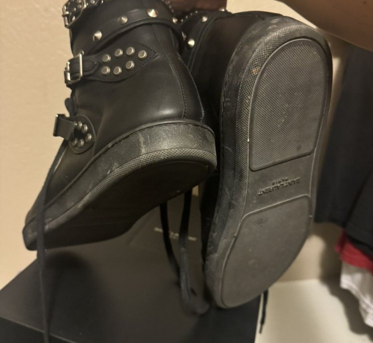 Saint Laurent Sl 16h Studded Hightops