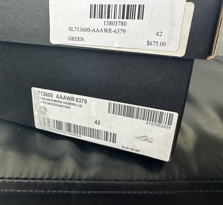 Saint Laurent Sl 61 Leather Low Top Sneakers White Green