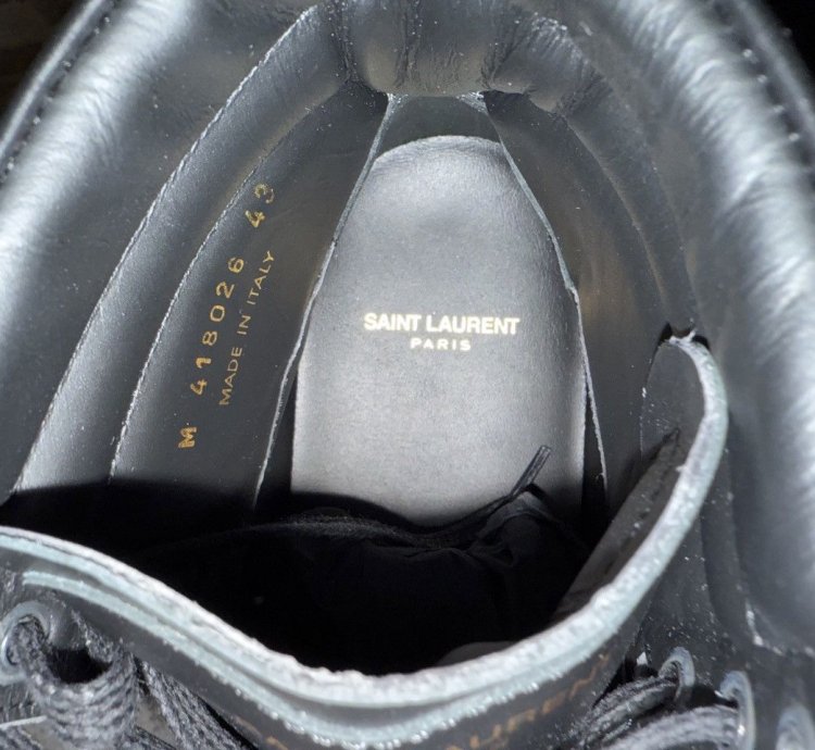 Saint Laurent Sl-10h High Sneaker Sz 43