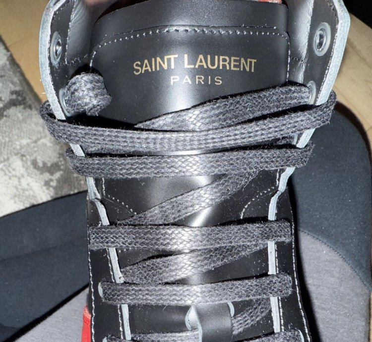 Saint Laurent Sl-10h High Sneaker Sz 43