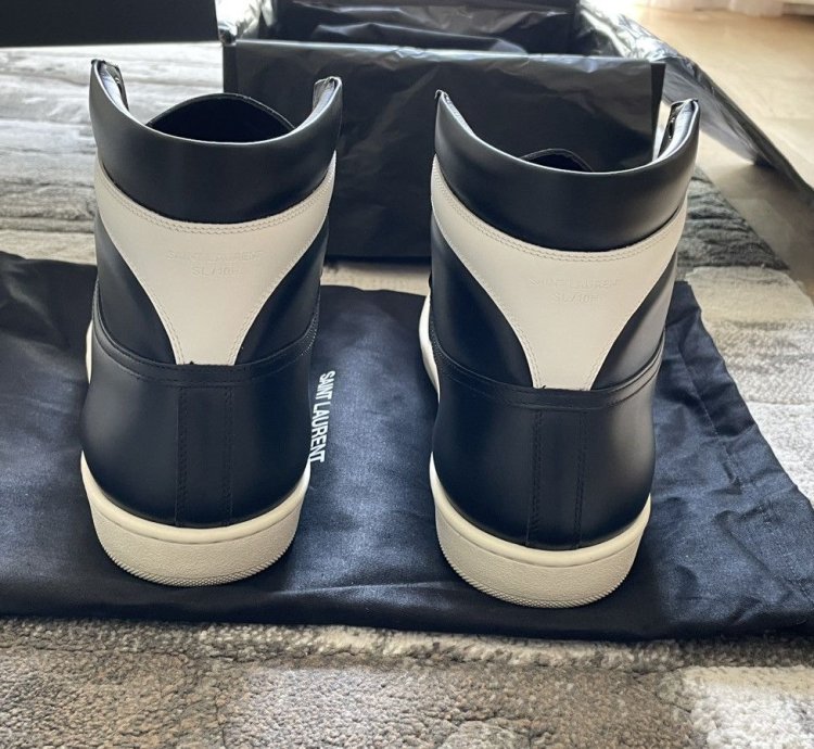 Saint Laurent Sl-10h High Sneaker Sz 43