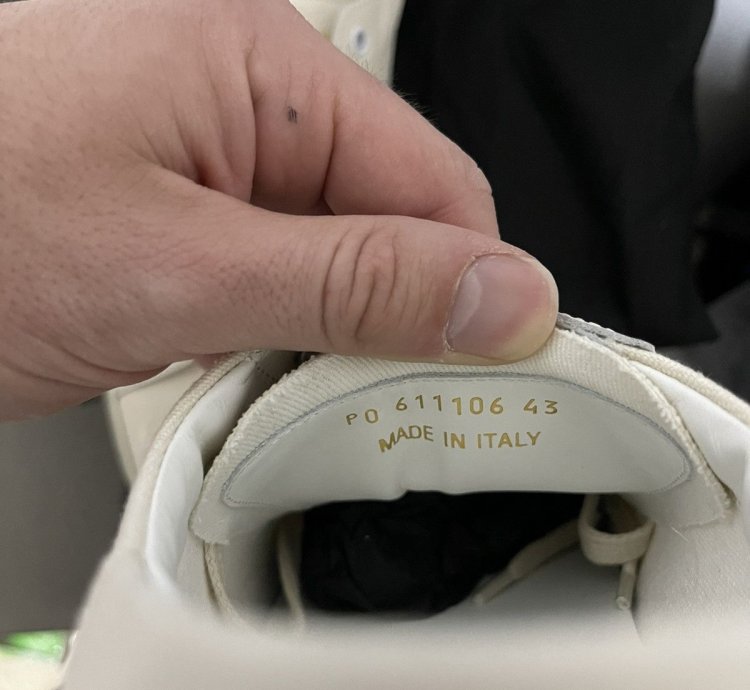 Saint Laurent Sl06 Court Canvas Signature Sneaker