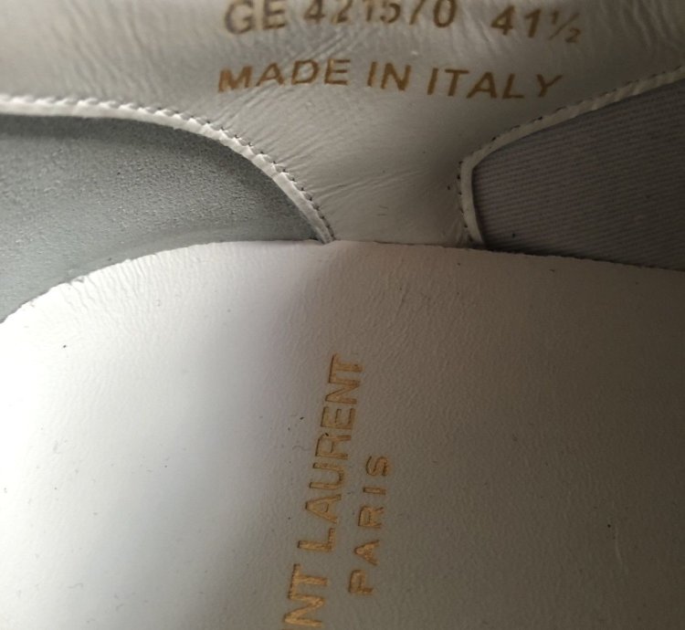 Saint Laurent Sl06 Low Sneakers