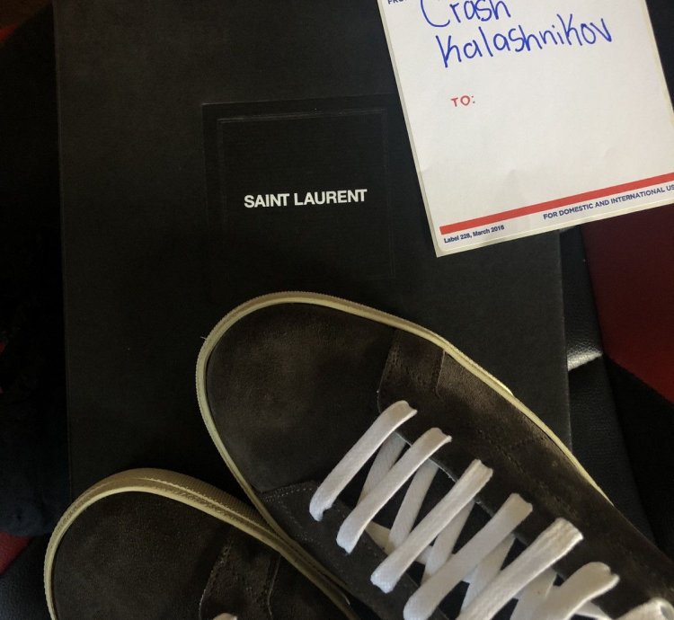 Saint Laurent Sl06 Low Sneakers