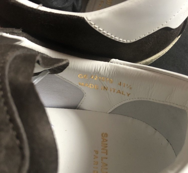 Saint Laurent Sl06 Low Sneakers