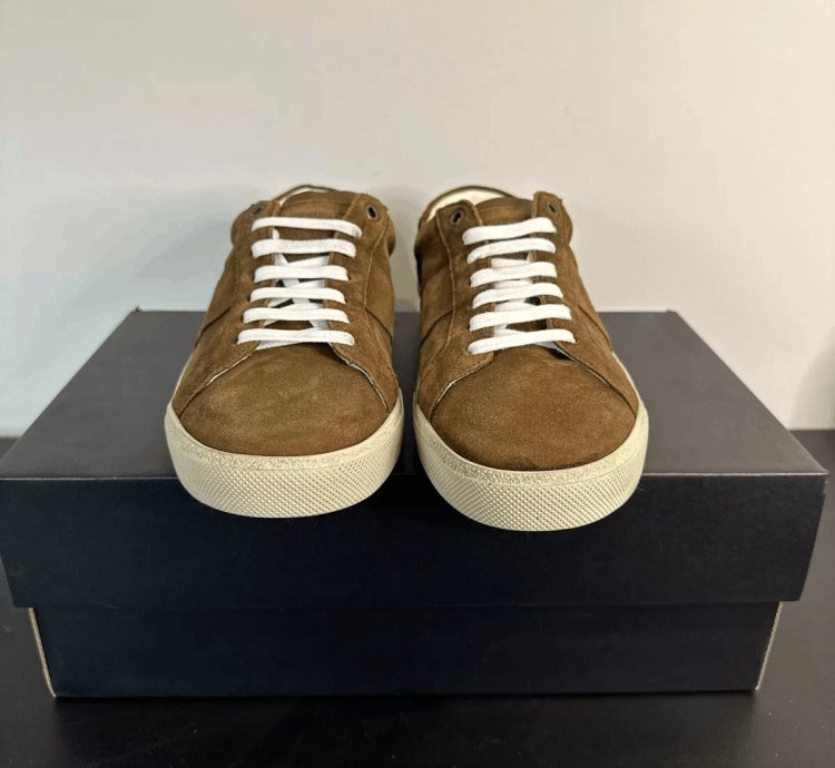 Saint Laurent Sl06 Low Top Sneakers Eu 43 Rrp 690