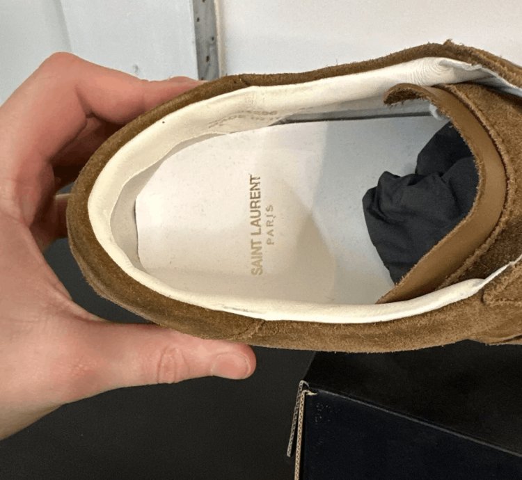 Saint Laurent Sl06 Low Top Sneakers Eu 43 Rrp 690