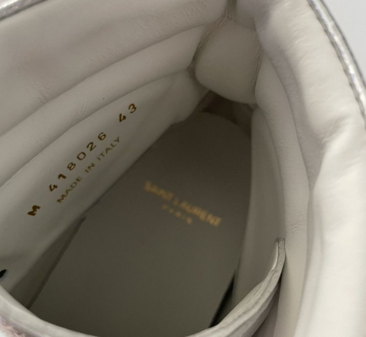 Saint Laurent Sl10h Mirror Hightops