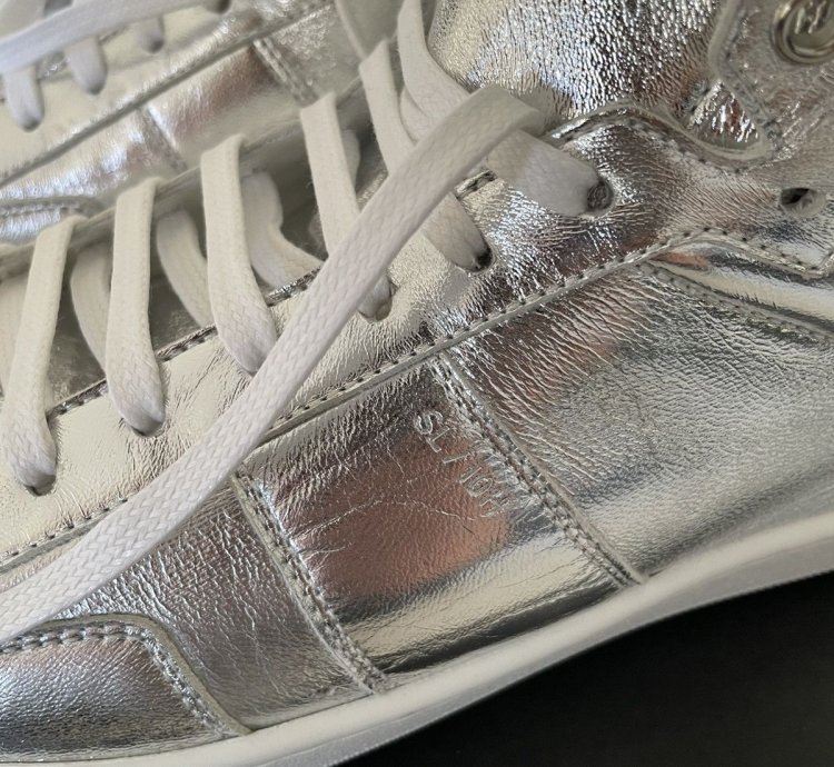 Saint Laurent Sl10h Mirror Hightops