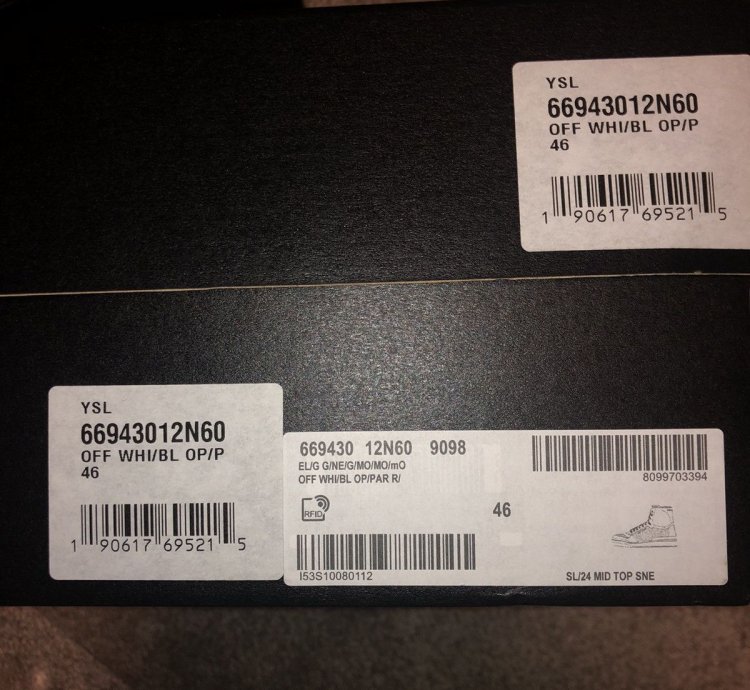Saint Laurent Sl24 Sneaker