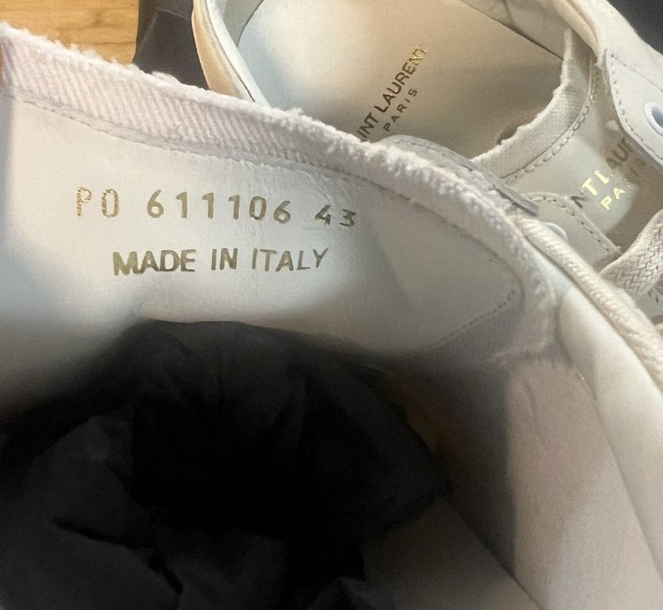Saint Laurent Sneakers 43 Us10