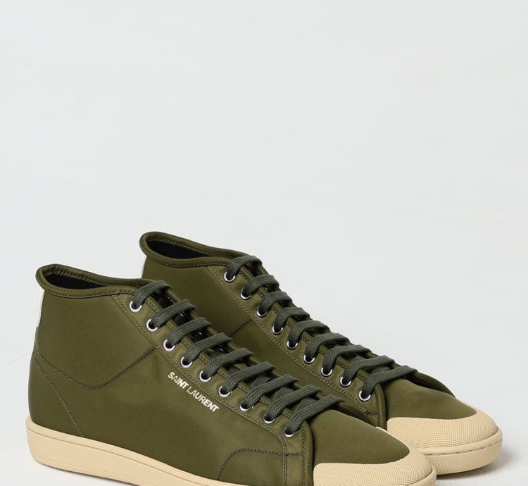 Saint Laurent Sneakers Men Military