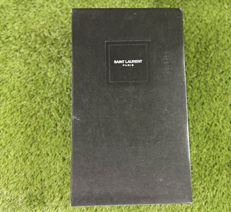 Saint Laurent Ss14 Bloodluster Shoes Sz 11 Blk Aop New Box