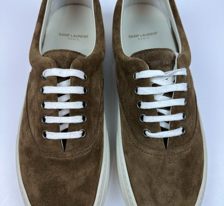 Saint Laurent Suede Sneakers