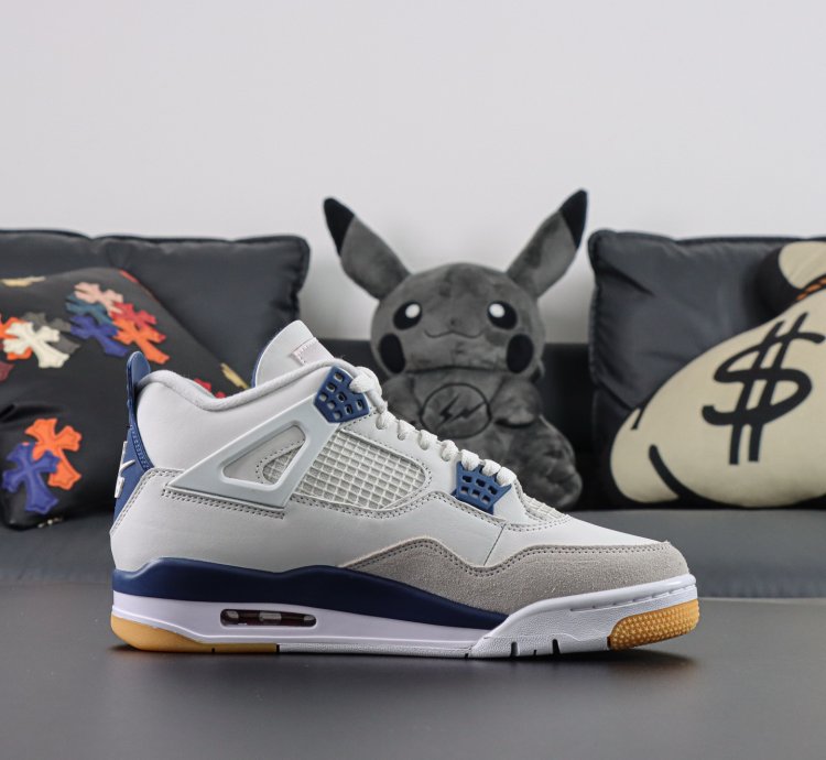 Nike Sb X Nike Air Jordan 4 Navy Dr5415-100