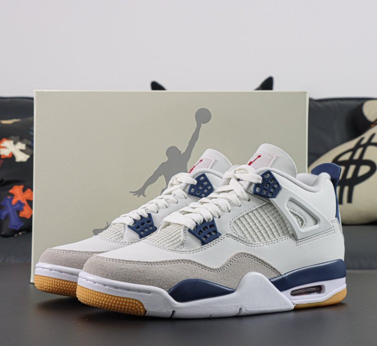 Nike Sb X Nike Air Jordan 4 Navy Dr5415-100