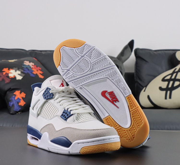 Nike Sb X Nike Air Jordan 4 Navy Dr5415-100