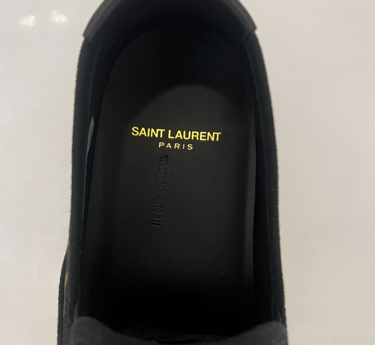 Saint Laurent Venice Leopard Slip On