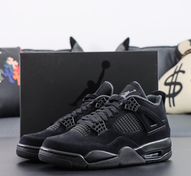 Nike Air Jordan 4 Black Cat Cu1110-010