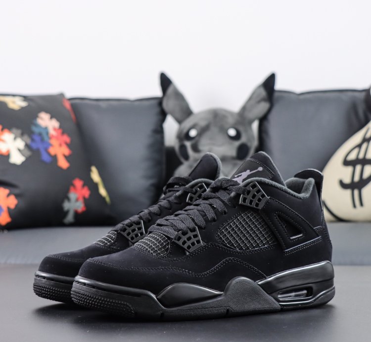 Nike Air Jordan 4 Black Cat Cu1110-010