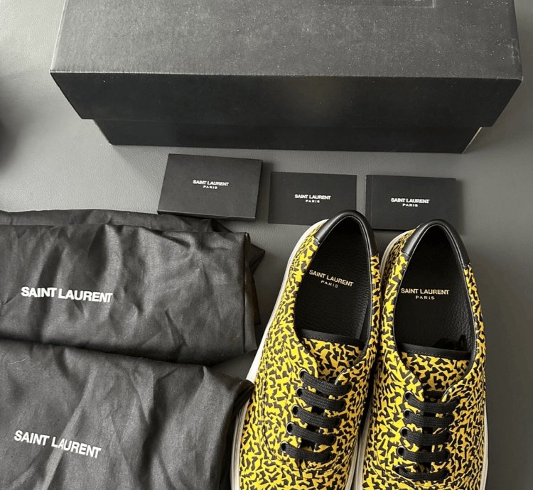 Saint Laurent Venice Low Tops Size 42 1 2 Retail 695