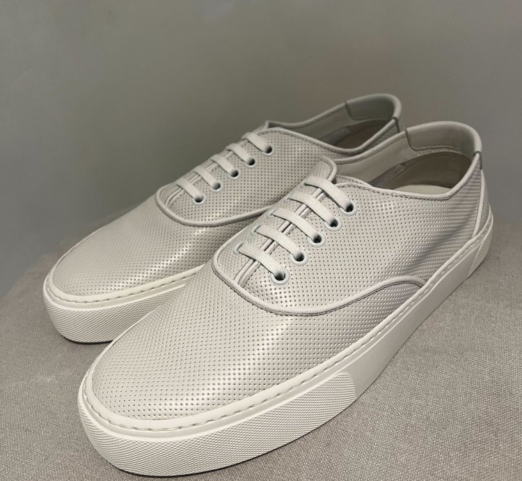 Saint Laurent Venice Low-top Sneakers White