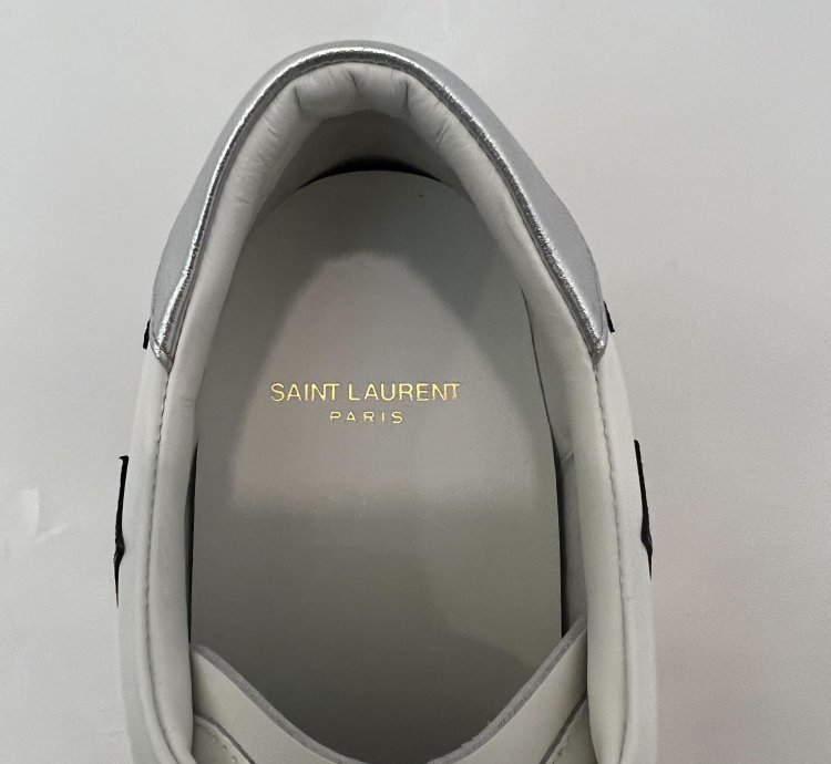 Saint Laurent Venice Low-top Sneakers White