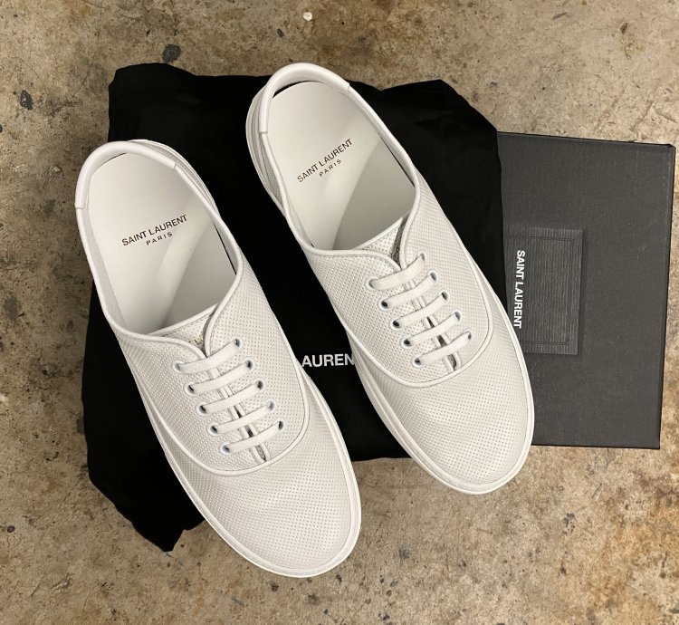 Saint Laurent Venice Low-top Sneakers White