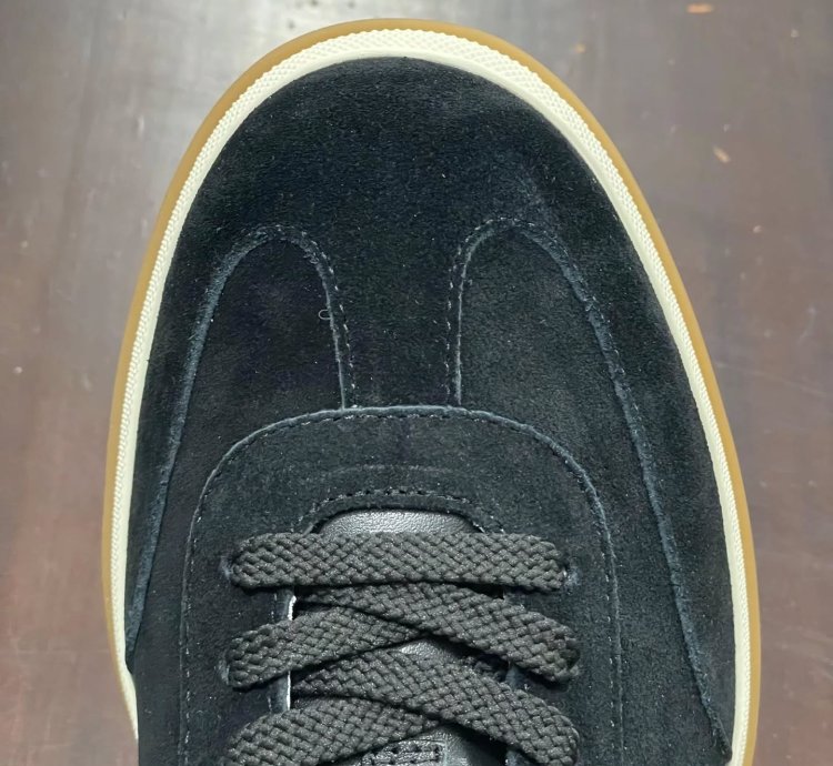 Loro Piana Tennis Walk Sneaker black Suede