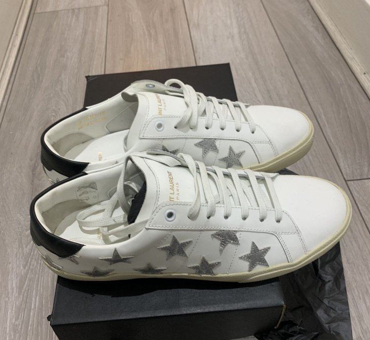 Saint Laurent Wraith Stars Low Top