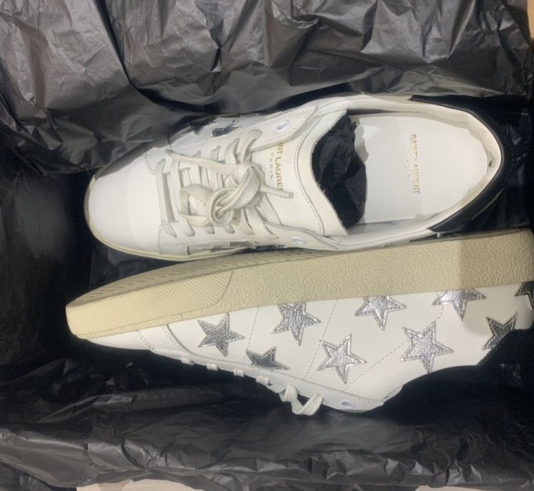 Saint Laurent Wraith Stars Low Top