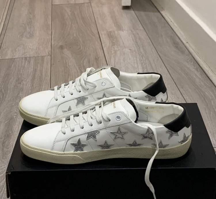 Saint Laurent Wraith Stars Low Top