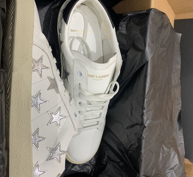 Saint Laurent Wraith Stars Low Top