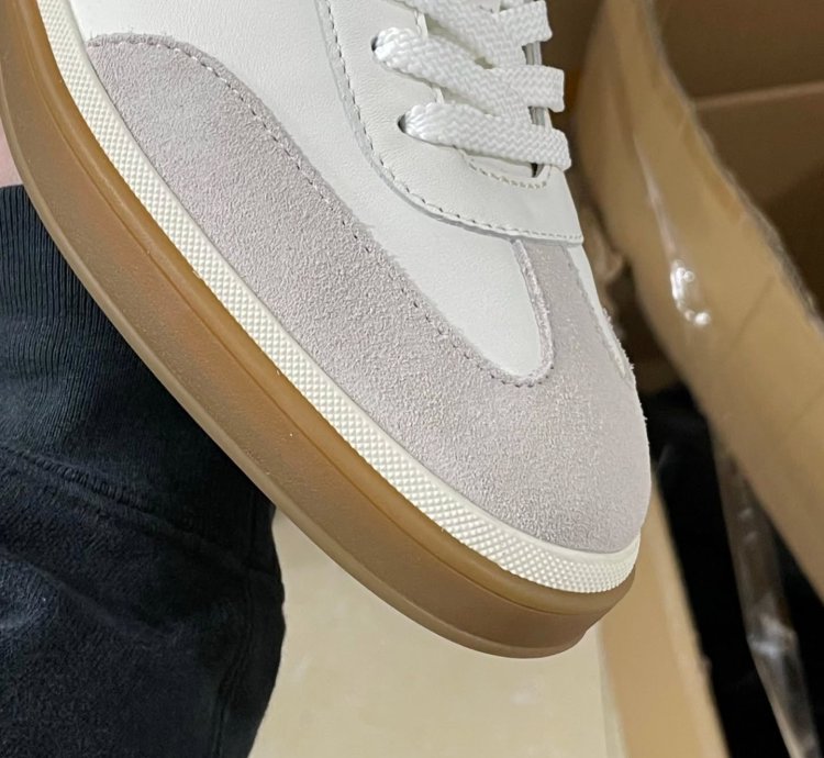 Loro Piana Tennis Walk Sneaker white