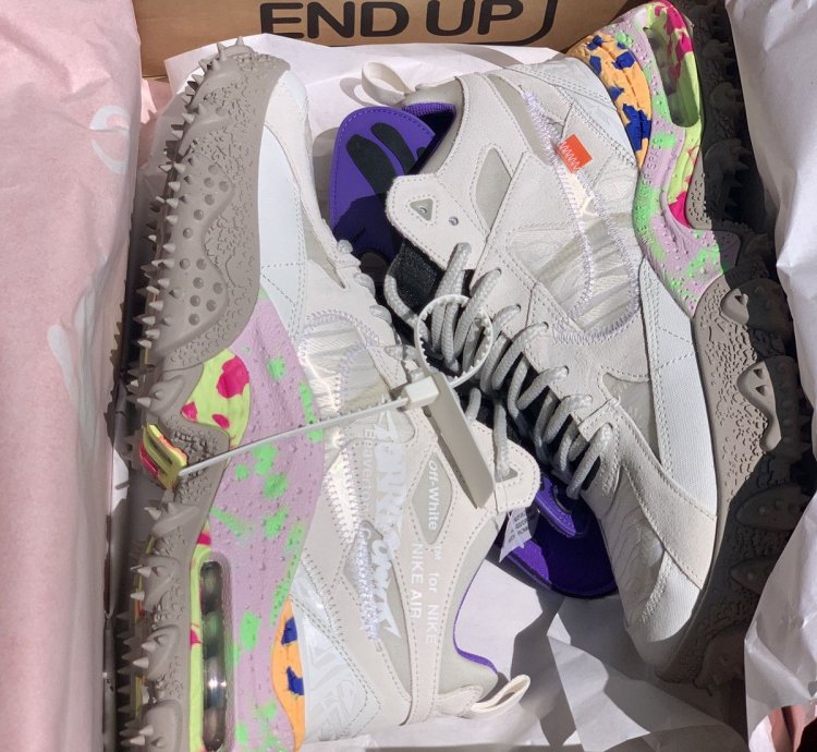 Size 12 - Nike Off White Terra Forma Summit White