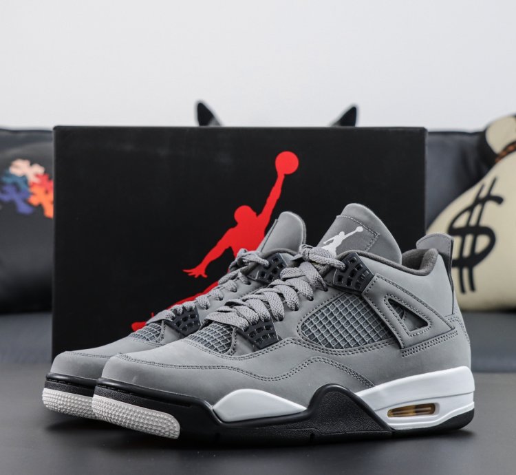 Nike Air Jordan 4 Cool Grey Gs 308497-007