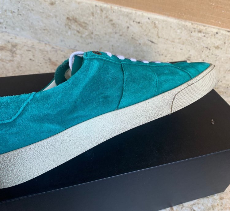 Sl 06 Low Top Sneakers In Green