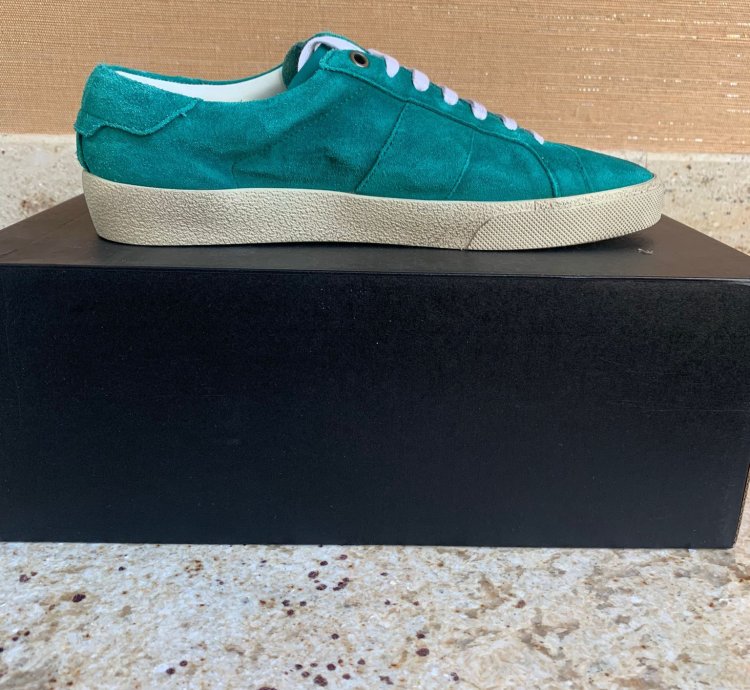 Sl 06 Low Top Sneakers In Green