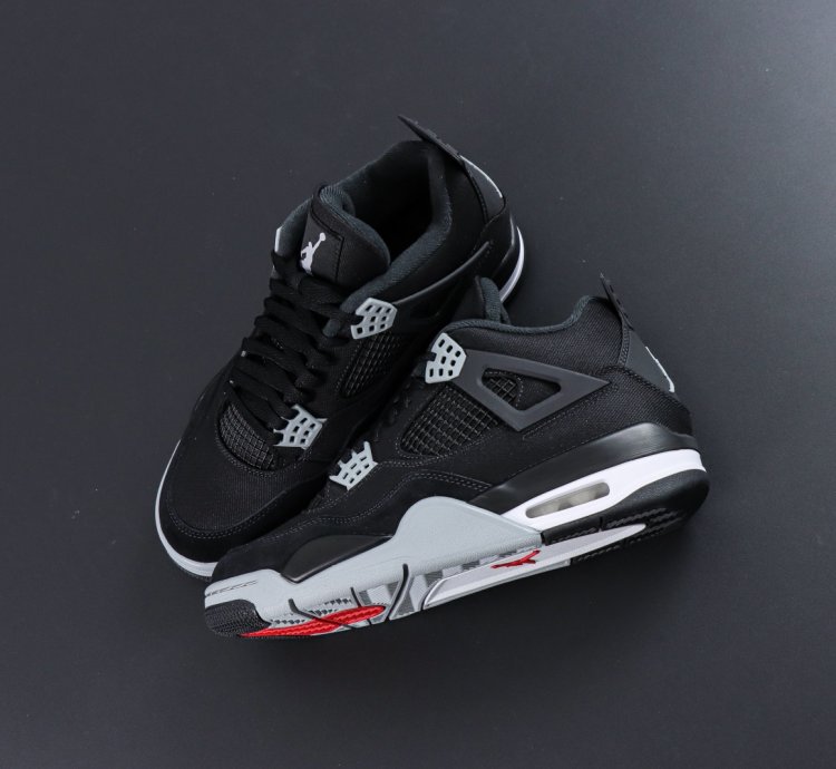 Nike Air Jordan 4 Retro Se Black Canvas Dh7138-006