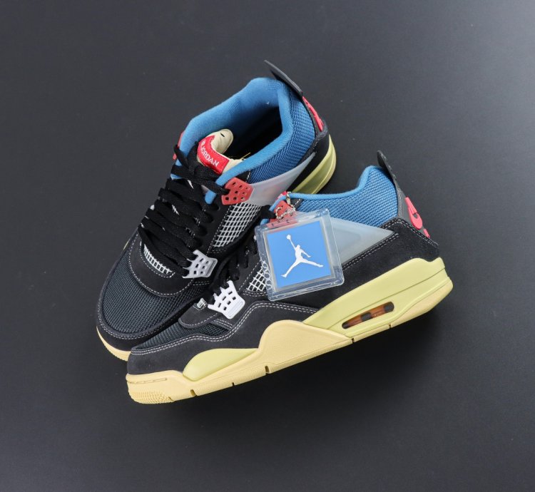 Union X Nike Air Jordan 4 Retro off Noir Dc9533-001