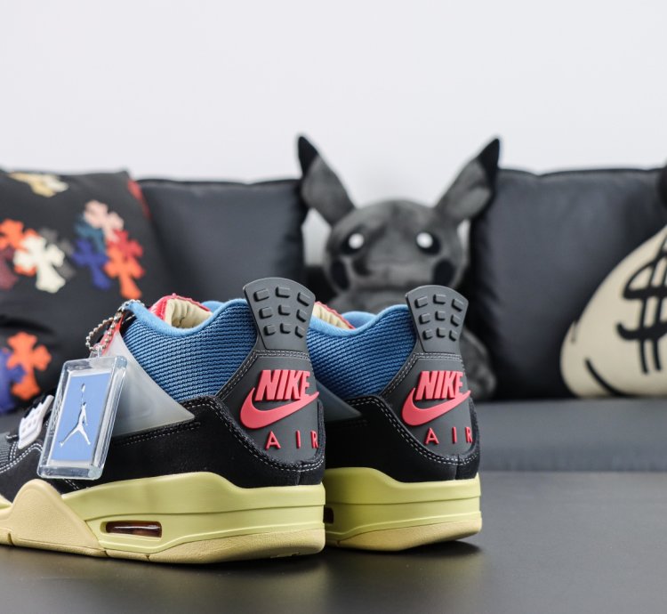Union X Nike Air Jordan 4 Retro off Noir Dc9533-001